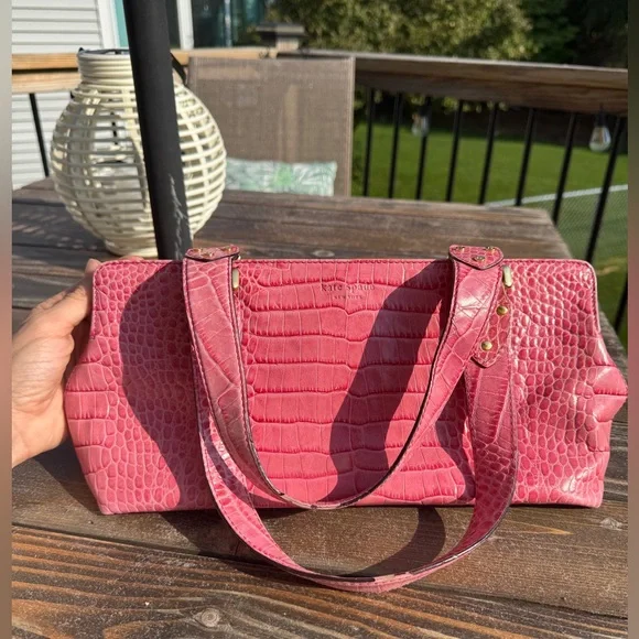 Kate Spade Pink Purse - Picture 1 of 13